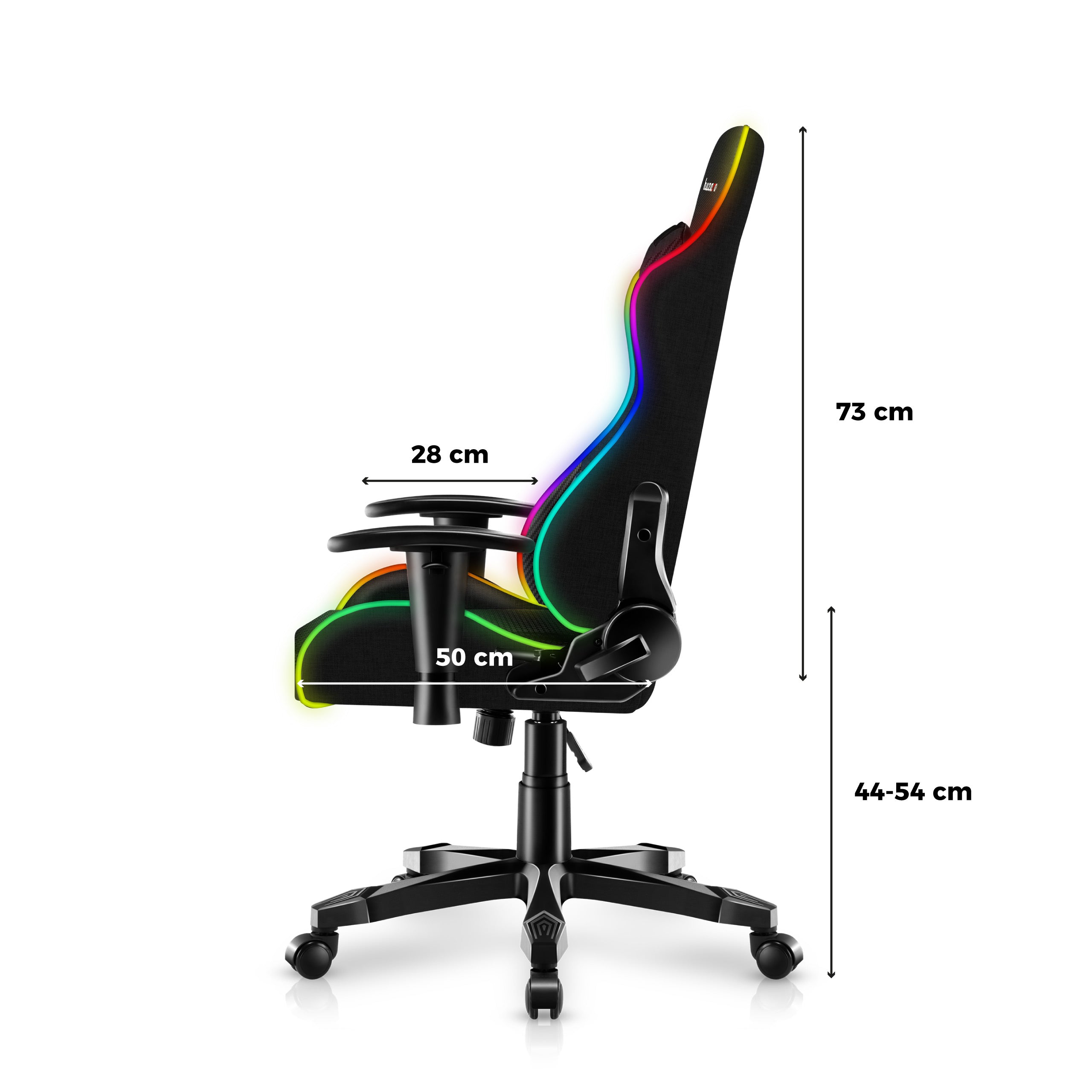 Scaun de gaming pentru copii HUZARO RANGER 6.0 RGB Mesh