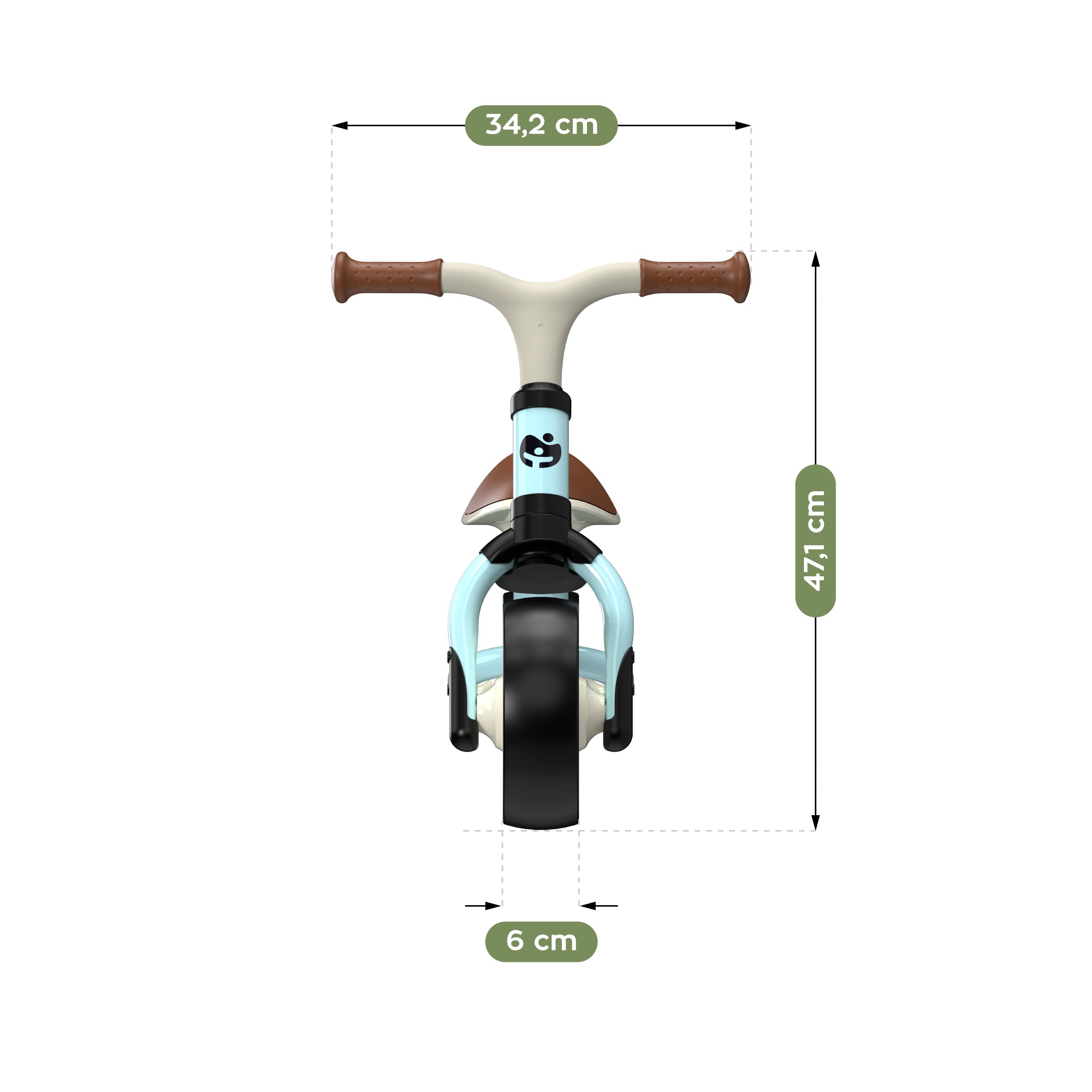 Bicicleta fără pedale Tulano Scout 15 Blue