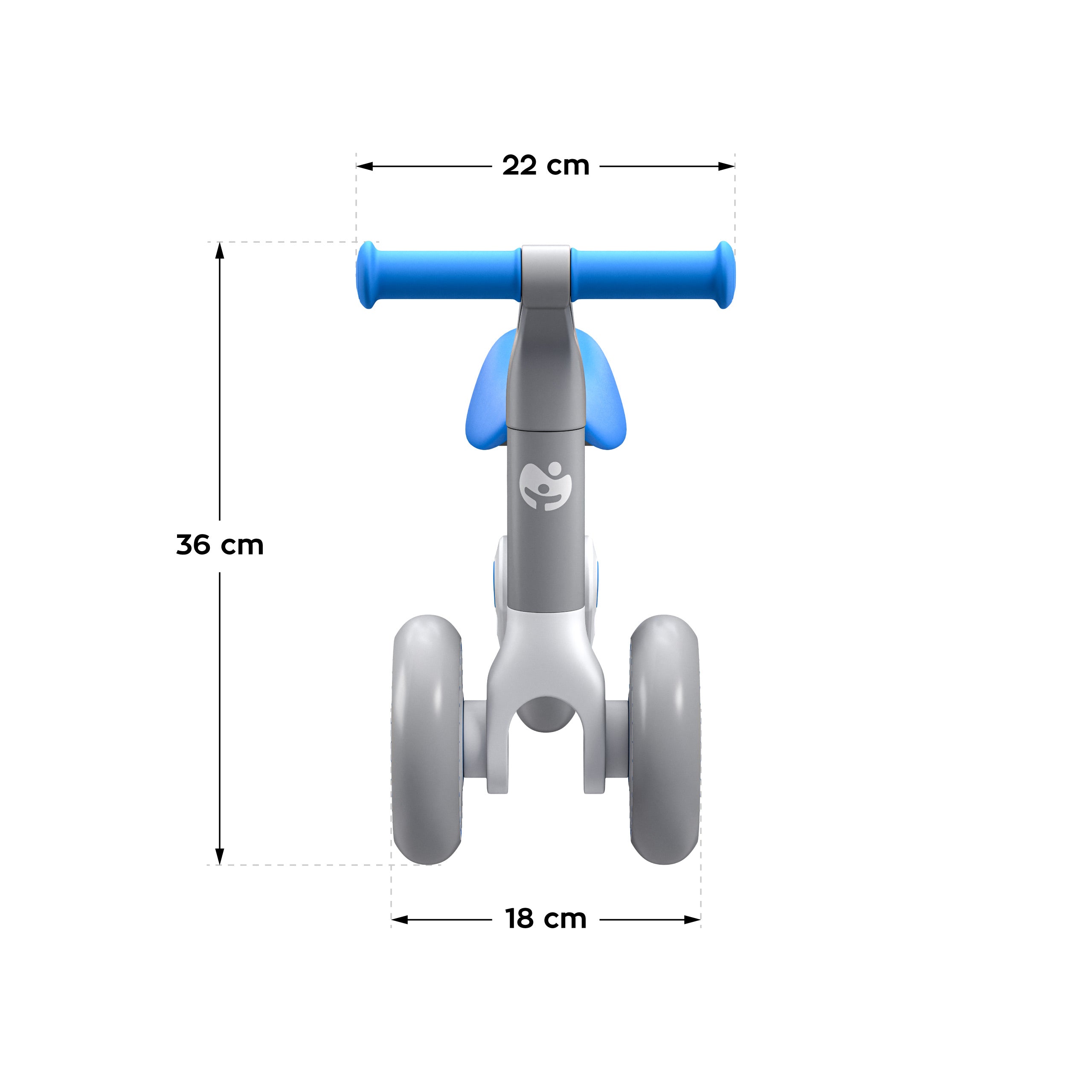 Bicicleta fără pedale TULANO Scout 20 Blue