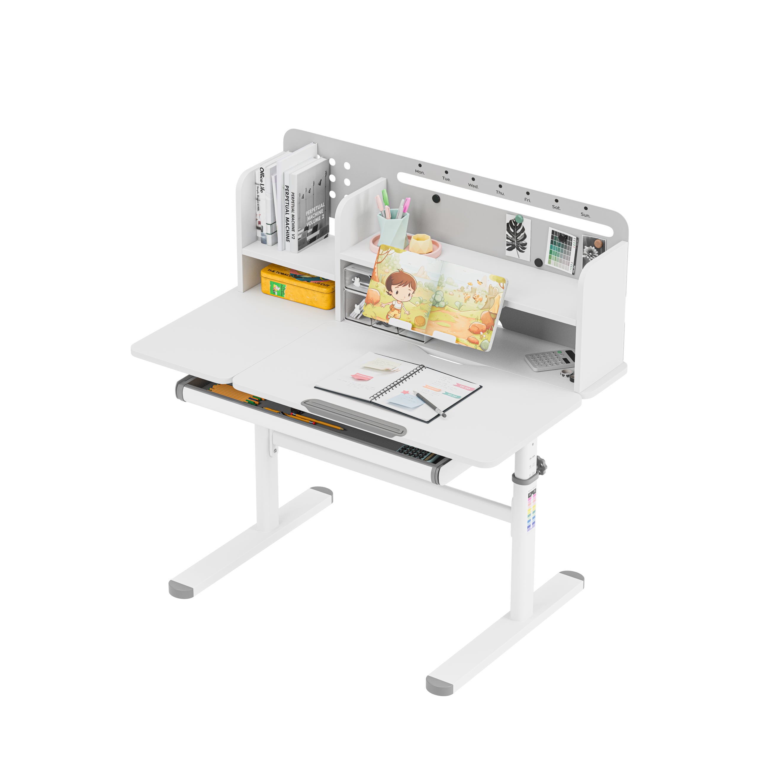 Birou pentru copii Mark Adler Study 5.7 Grey 100 cm