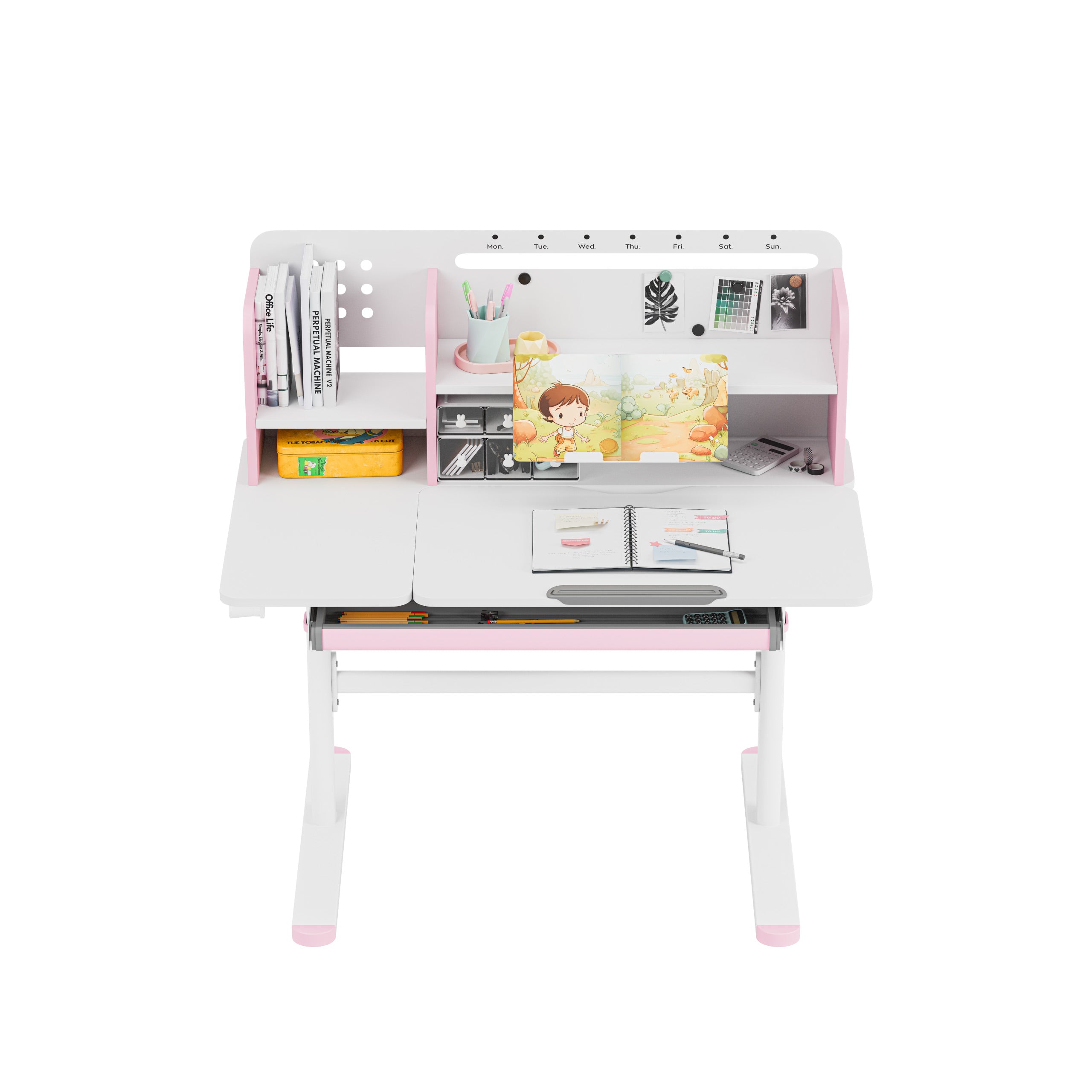 Birou pentru copii Mark Adler Study 5.7 Pink 100 cm