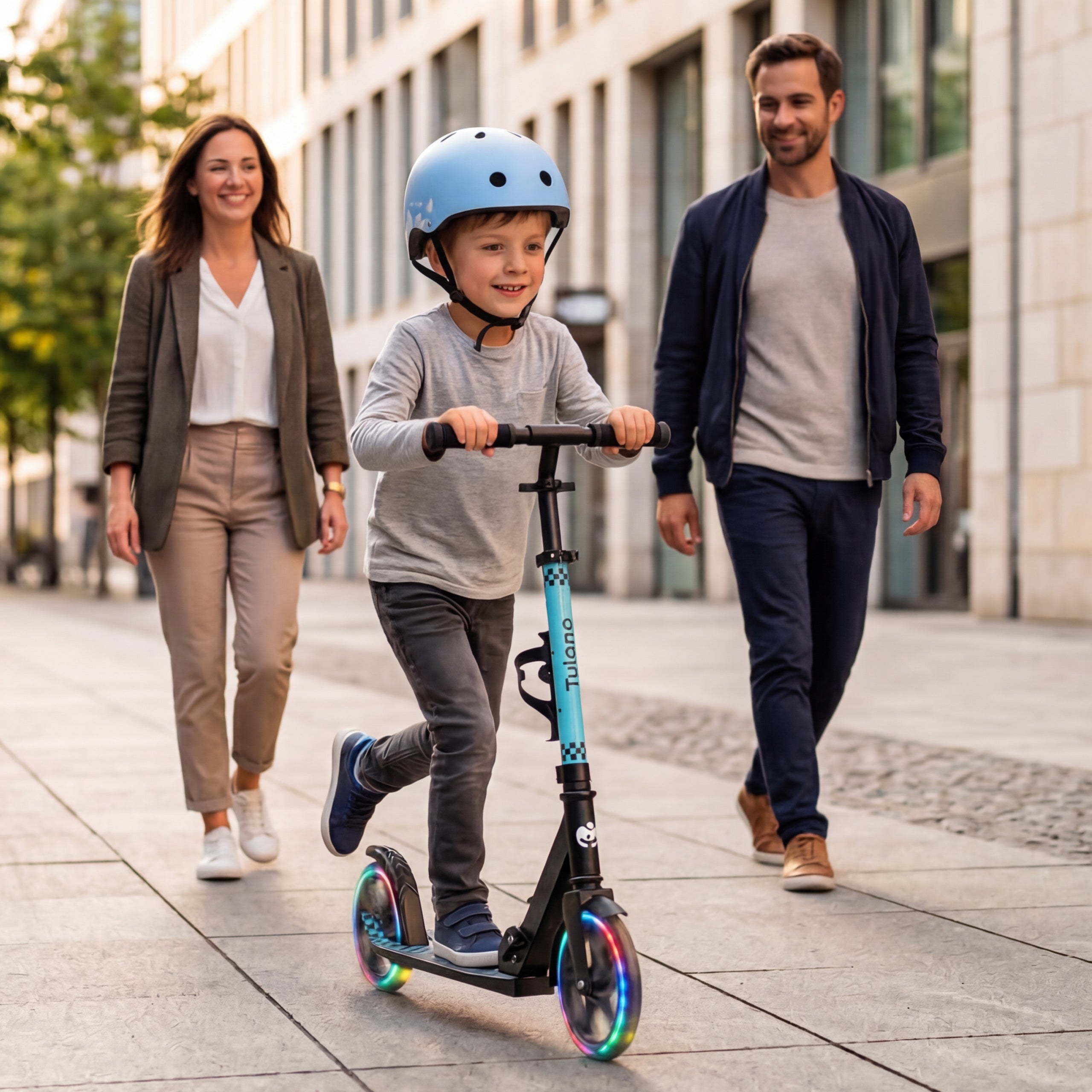 Trotinetă pentru copii Tulano Zigzag 45 Blue