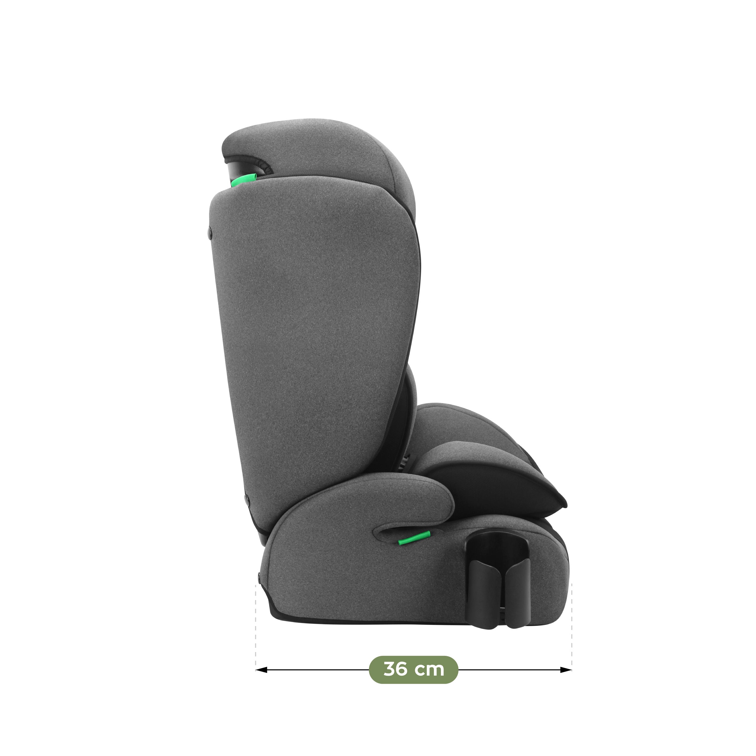 Scaun auto Tulano Zooma 25 Gri - Negru 76–150 cm I-Size