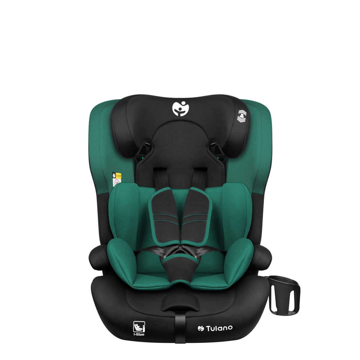 Scaun auto pentru copii Tulano 76-150 cm Zooma 45 Green I-Size