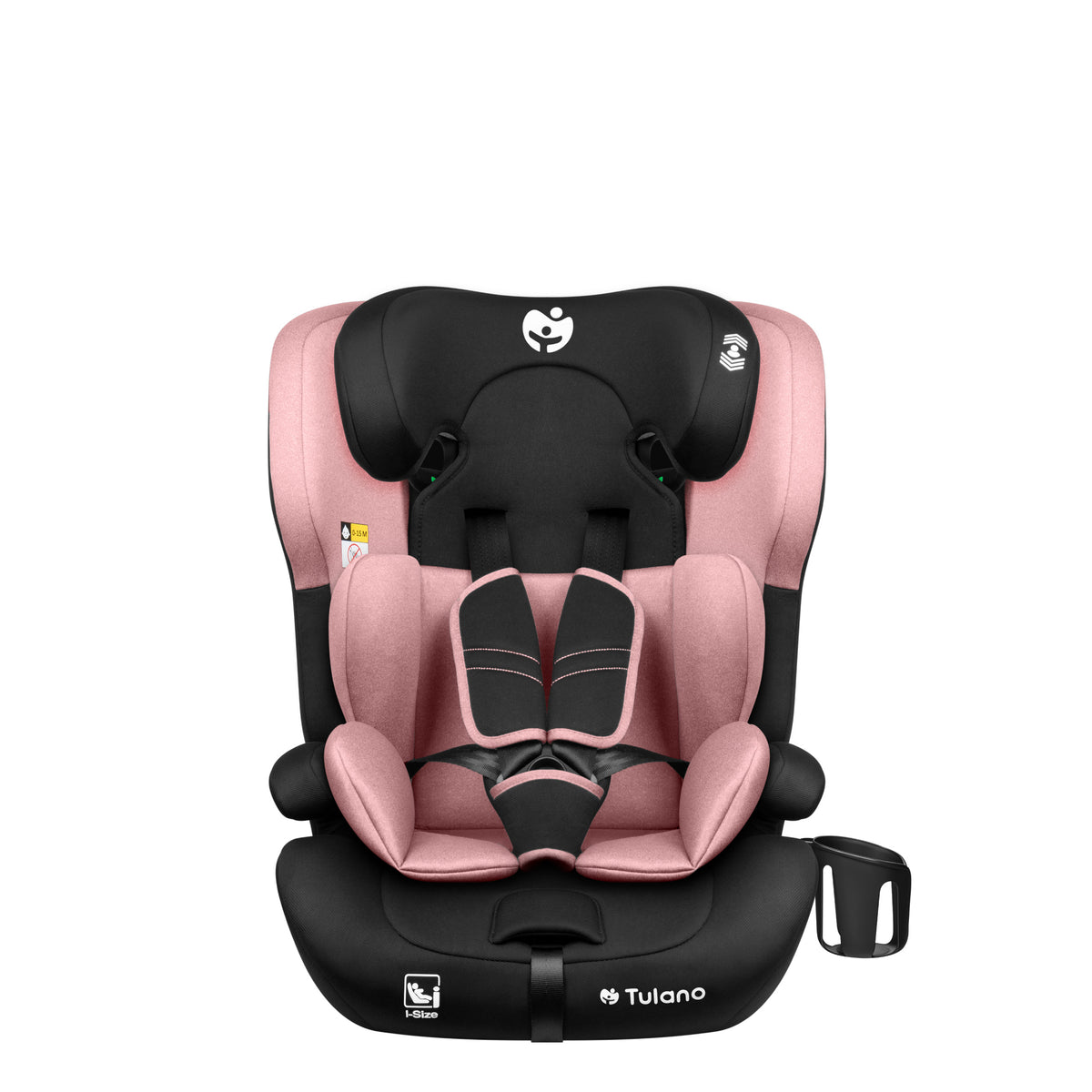 Scaun auto pentru copii Tulano 76-150 cm Zooma 45 Pink I-Size